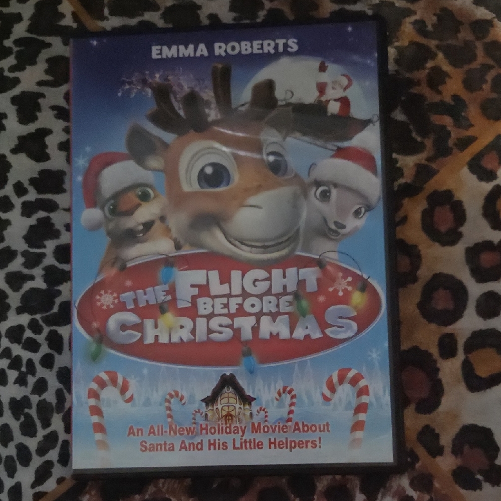 🍿2 For $10🍿The Flight Before Christmas Holiday DVD - Blue Cover